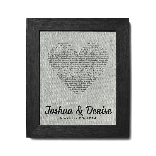 First Dance Song Linen Print